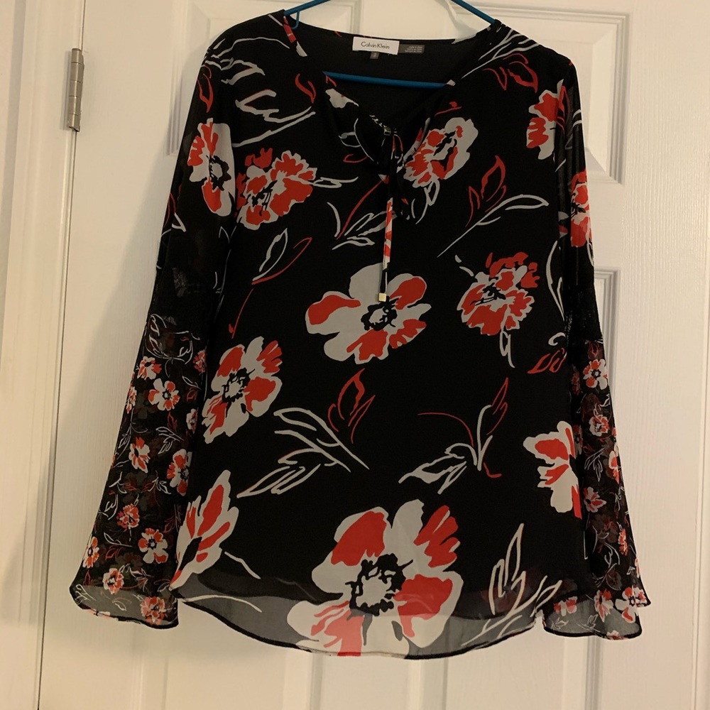 Calvin Klein Blouse. Medium.